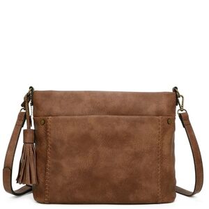 Elegant Tan Crossbody Bag